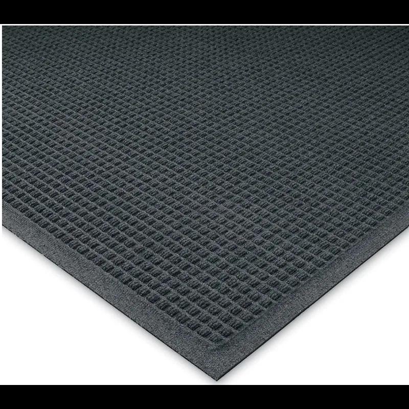 WaterHog® Entrance Mat 72X120 IN Charcoal With Smooth Backing Fashion Border 1/Each