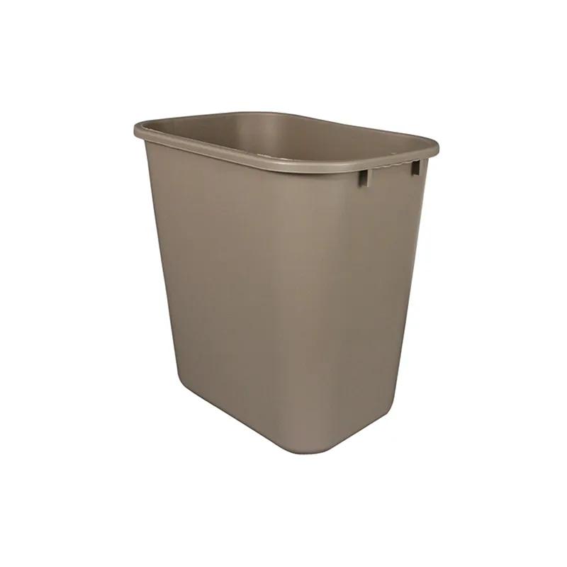 Impact® Trash Can 28 QT Beige 1/Each