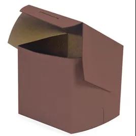 Cupcake Box 4X4X4 IN SBS Paperboard Brown Square 200/Bundle
