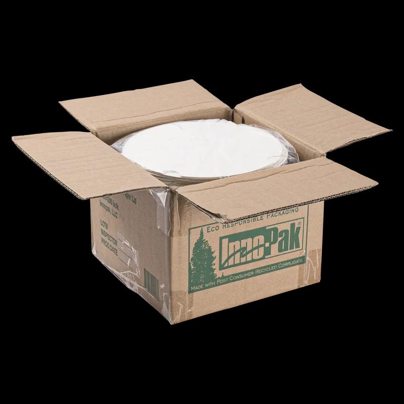 Lid Paper White For 170 OZ Bucket & Tub Venting Holes 200/Case
