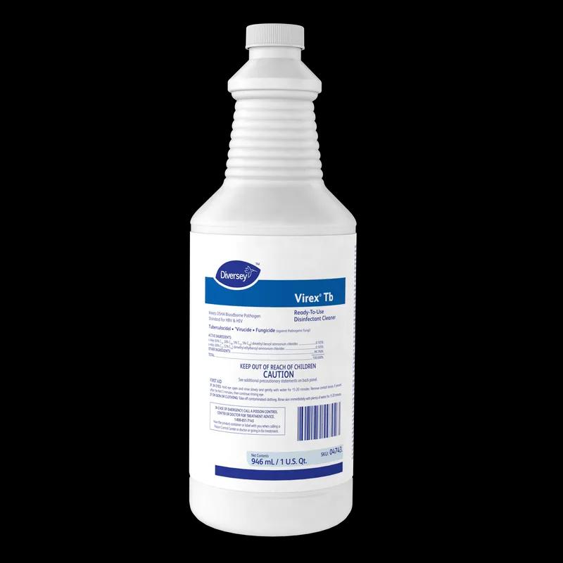 Virex® Tb Lemon Disinfectant 32 FLOZ Multi Surface Liquid RTU Quat 12/Case