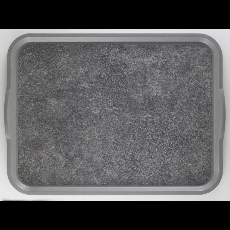 Camtray® Versa Room Service Tray 15X20 IN Pearl Gray Non-Skid 12/Case