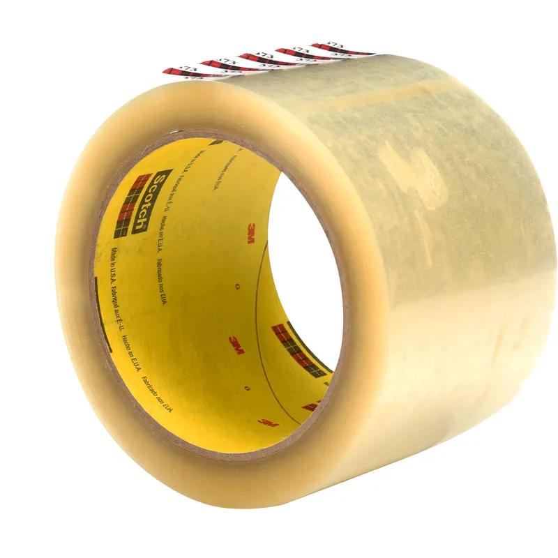 Scotch® 373 Box Seal Tape 75MM X50M Clear PP Hot Melt 24/Case