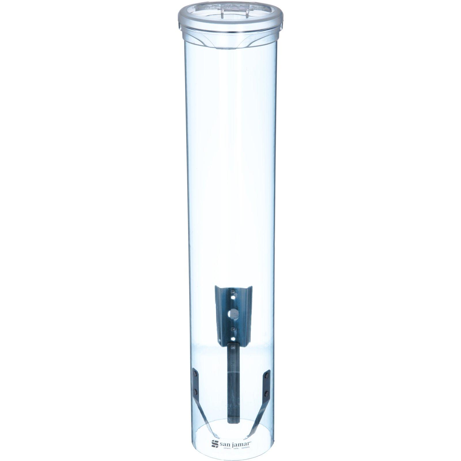 San Jamar Cup Dispenser 3-5 OZ Plastic Blue 1/Each