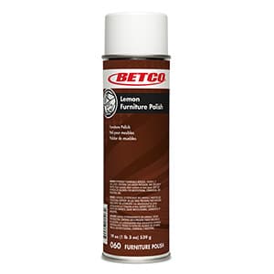 Lemon Furniture Polish Cleaner 20 OZ RTU Aerosol Oil-Based 12/Case