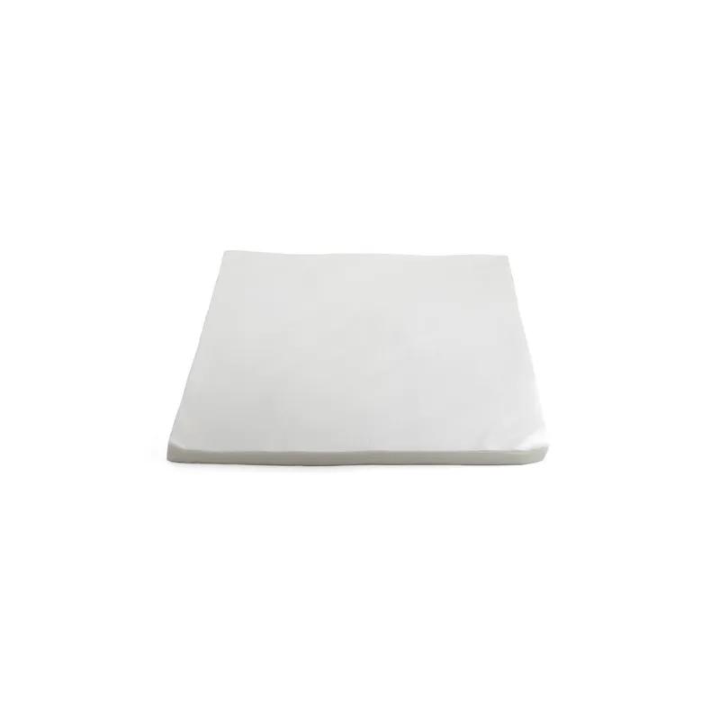 SaniWorks® Topline® Dinner Napkins 16X16 IN White Airlaid Paper Linen Feel Flat Pack 1000/Case