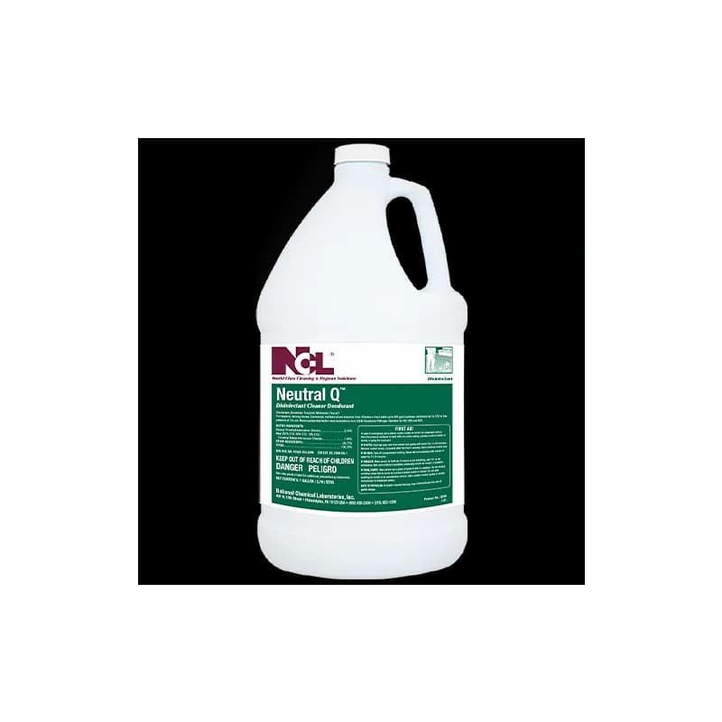 Neutral-Q™ Floral Disinfectant Cleaner Deodorizer 6X6X12 IN 1 GAL Neutral 1/Each