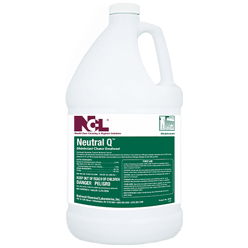 Neutral-Q™ Floral Disinfectant Cleaner Deodorizer 6X6X12 IN 1 GAL Neutral 1/Each