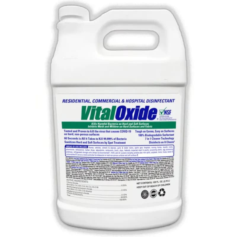 Vital Oxide Mild Scent Disinfectant Cleaner Mold & Mildew Cleaner 1 GAL 4/Case