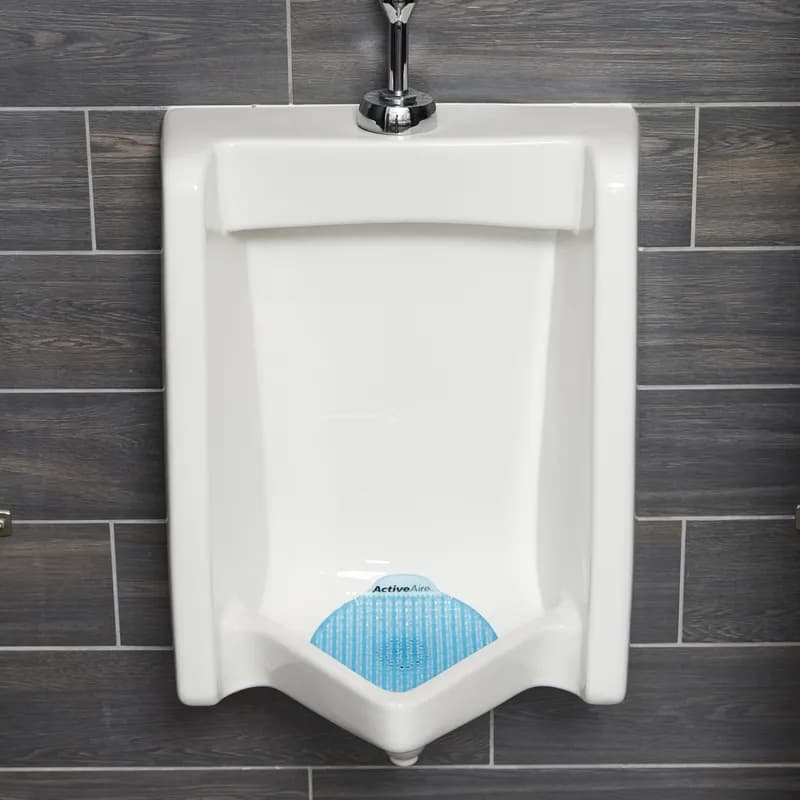 ActiveAire® Urinal Screen Citrus Scent Yellow 7.850X7.900X0.240 IN Low Splash 12/Case