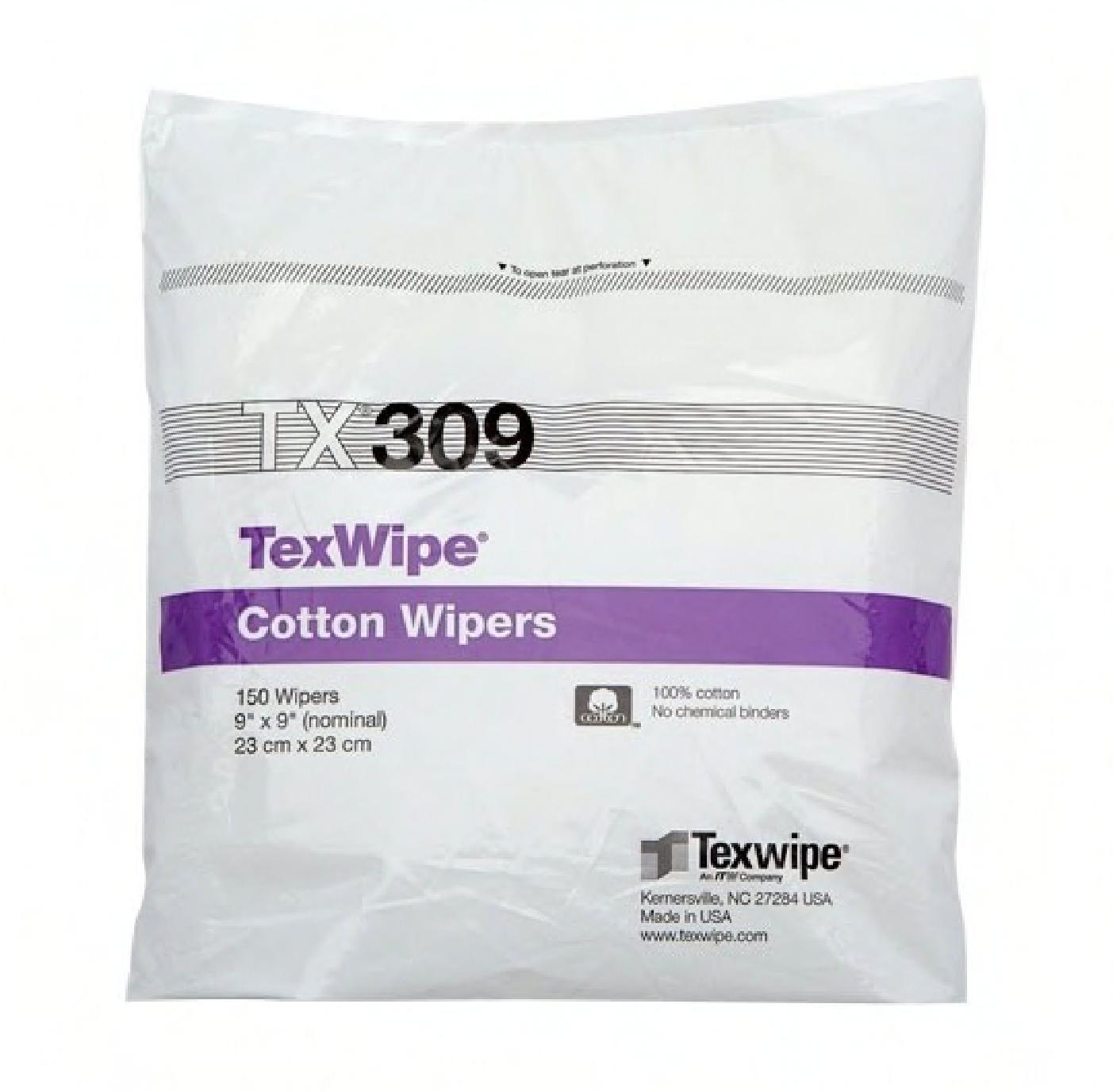 Cleaning Wipe Cotton 300 Count/Pack 6 Packs/Case 1800 Count/Case