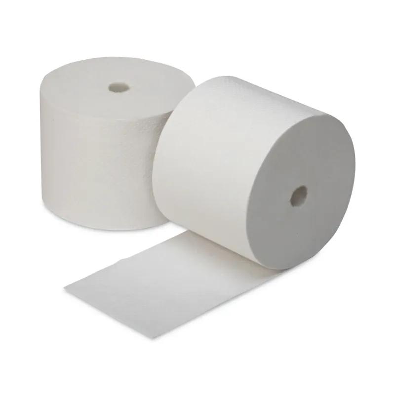 Toilet Paper & Tissue Roll 3.85X4.05 IN 1000 FT 2PLY Coreless 36/Case