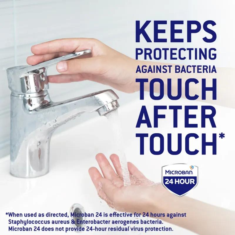 Microban Citrus Scent Disinfectant Cleaner 32 OZ All Purpose RTU 6/Case
