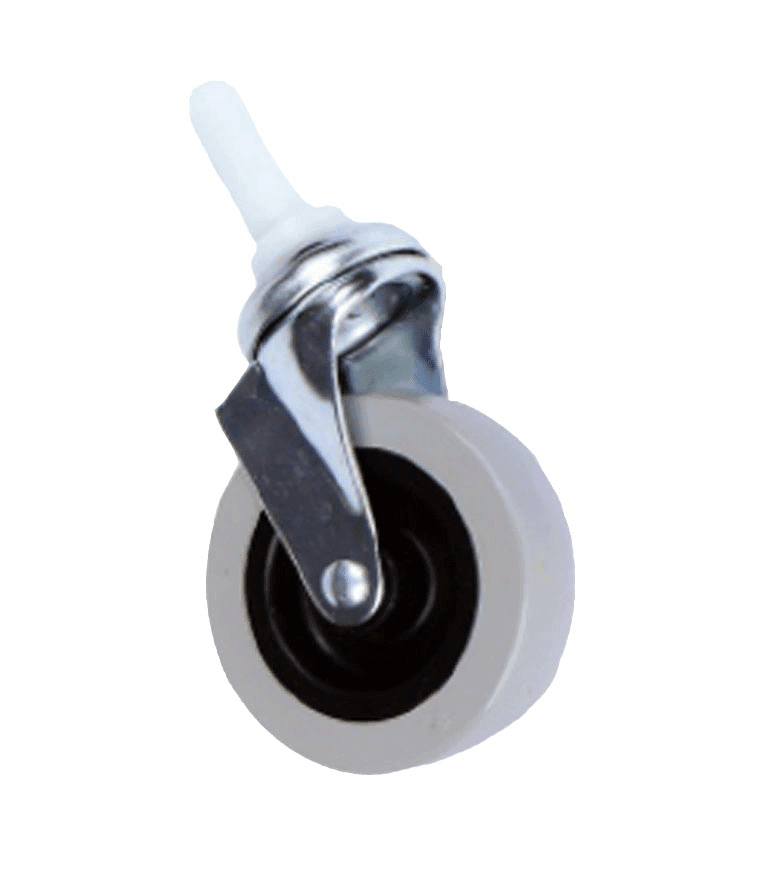 Replacement Wheel Metal 3IN Non-Marking Metal Casters 4/Case