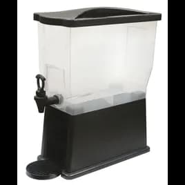 Beverage Dispenser 16.375X8X12.5 IN 3 GAL Plastic Stain Resistant Slim Base 1/Each