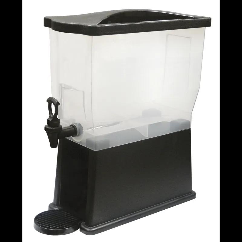Beverage Dispenser 16.375X8X12.5 IN 3 GAL Plastic Stain Resistant Slim Base 1/Each