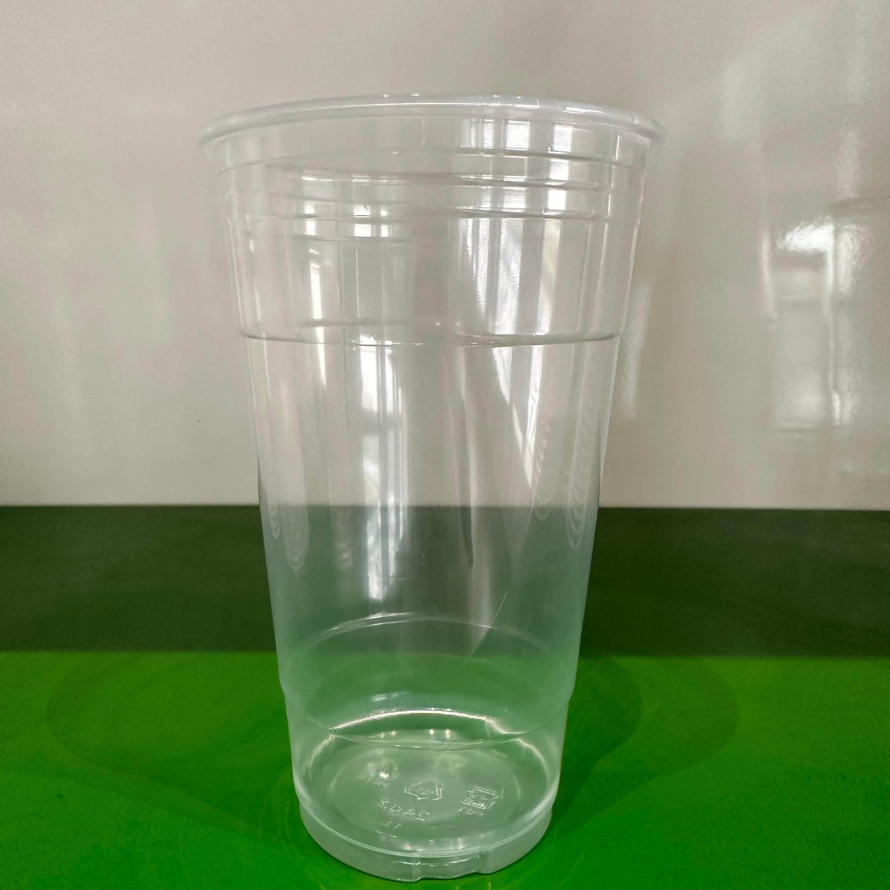 Victoria Bay Cold Cup 24 OZ PP Clear Round Freezer Safe Microwave Safe 50 Count/Pack 12 Packs/Case 600 Count/Case