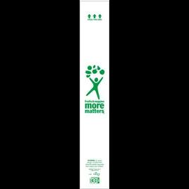 Hilex® RollStar® Produce Bag 16X26 IN 8MIC Natural Leafy Greens 575 Count/Roll 4 Rolls/Case 2300 Count/Case
