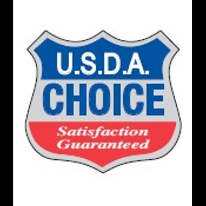 Label USDA Choice 1000/Roll