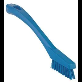 Vikan® Detail Brush 8.1X0.8X1.2 IN PP Polyester Stainless Steel Blue Stiff Bristles 1/Each