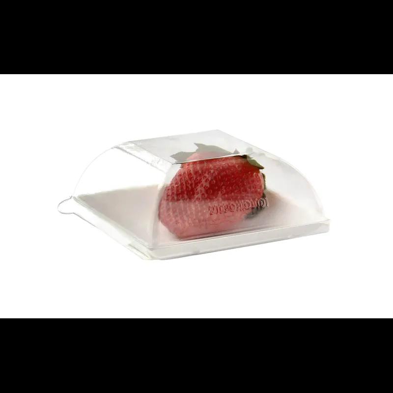 Plate 3.5X3.5 IN Sugarcane White Microwave Safe Freezer Safe 100 Count/Case