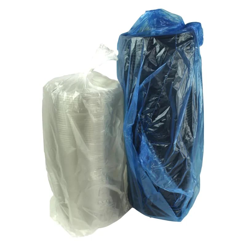 Bowl & Lid Combo With Polyethylene Terephthalate (PET) Dome Lid Medium (MED) 18 OZ PP Black Clear Round 150/Case