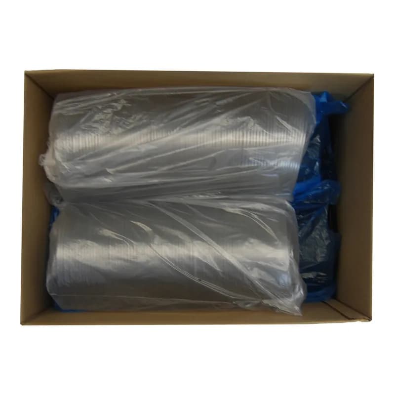 Bowl & Lid Combo With Polyethylene Terephthalate (PET) Dome Lid Medium (MED) 18 OZ PP Black Clear Round 150/Case