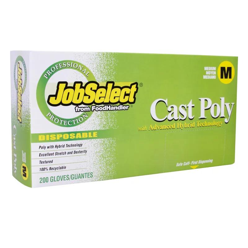 Gloves Medium (MED) Cast Unoriented Polypropylene (CPP) Synthetic Hybrid 1000/Case