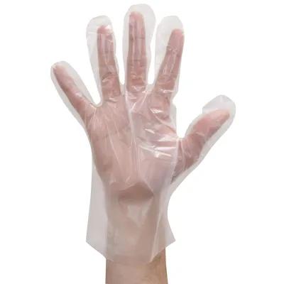 Gloves Medium (MED) Cast Unoriented Polypropylene (CPP) Synthetic Hybrid 1000/Case