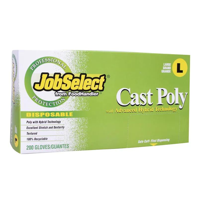 Gloves Large (LG) Cast Unoriented Polypropylene (CPP) Synthetic Hybrid 1000/Case