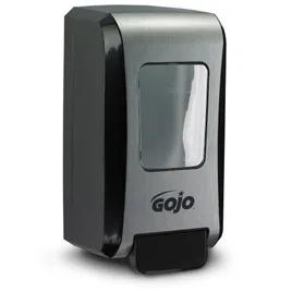GOJO® FMX-20 Soap Dispenser Foam 2000 mL 11.66X6.5X4.68 IN Black Chrome Push Style Surface Mount 1/Each