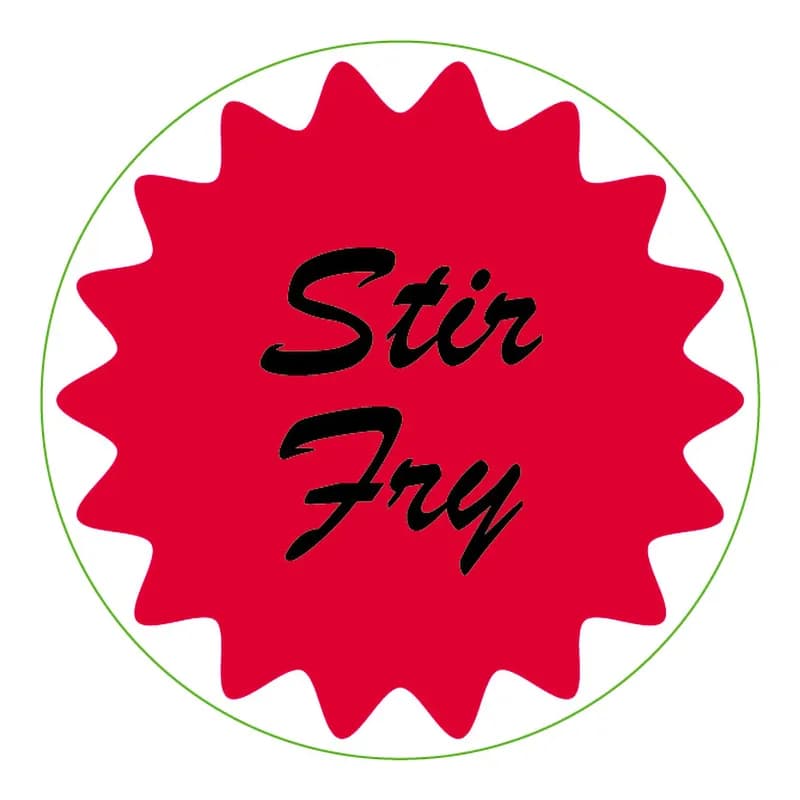 Stir Fry Label 500/Roll