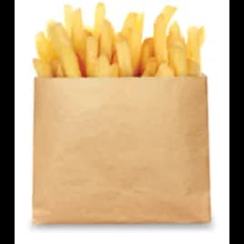 Bagcraft® EcoCraft® French Fry Bag 5.5X4.5 IN Wax Coated Paper Kraft Grease Resistant 1000/Case