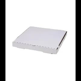 Pizza Box 16X16 IN Corrugated Cardboard White Square B-Flute 50/Case