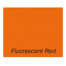 M1115 Label Red Fluorescent 16 Sleeves/Case