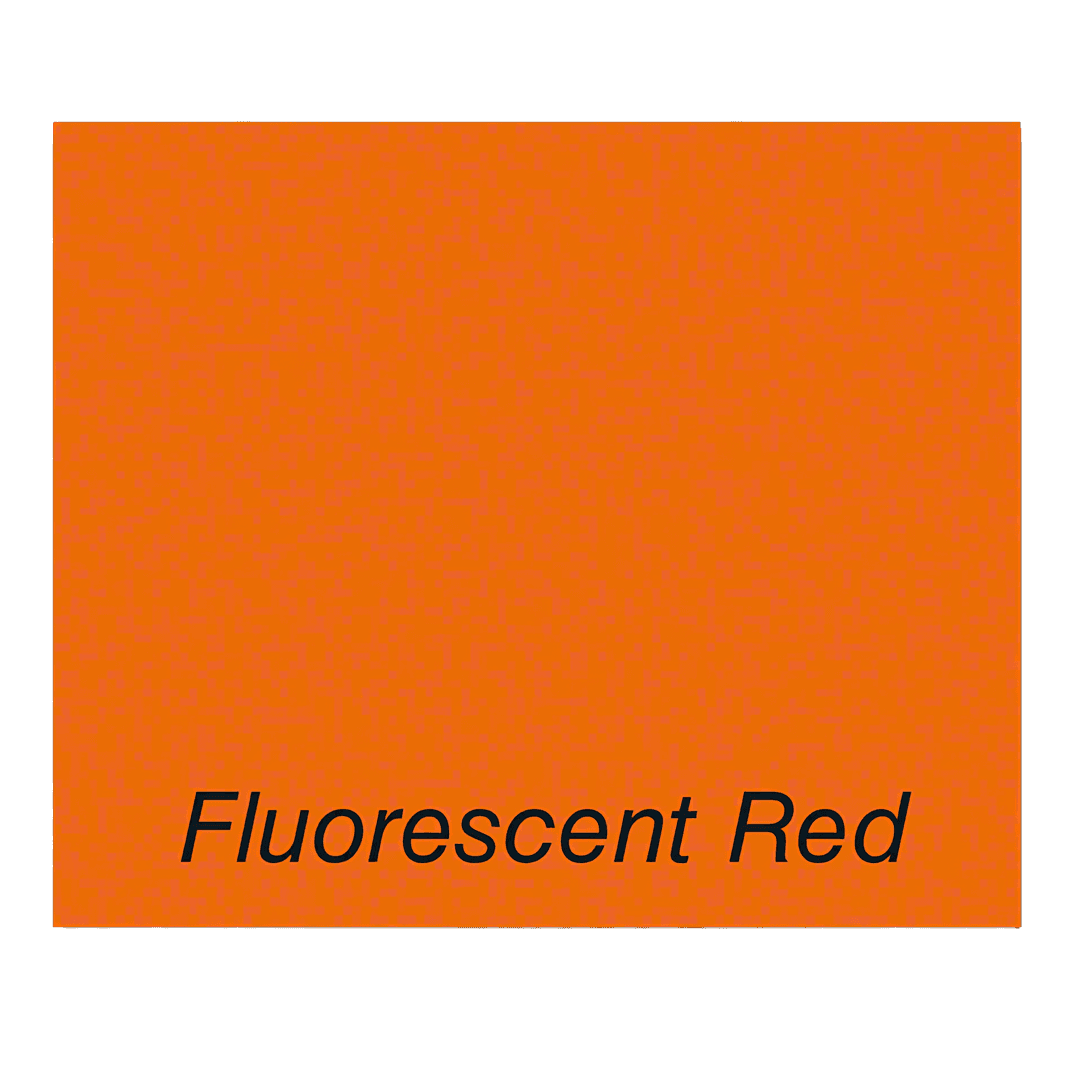 M1115 Label Red Fluorescent 16 Sleeves/Case
