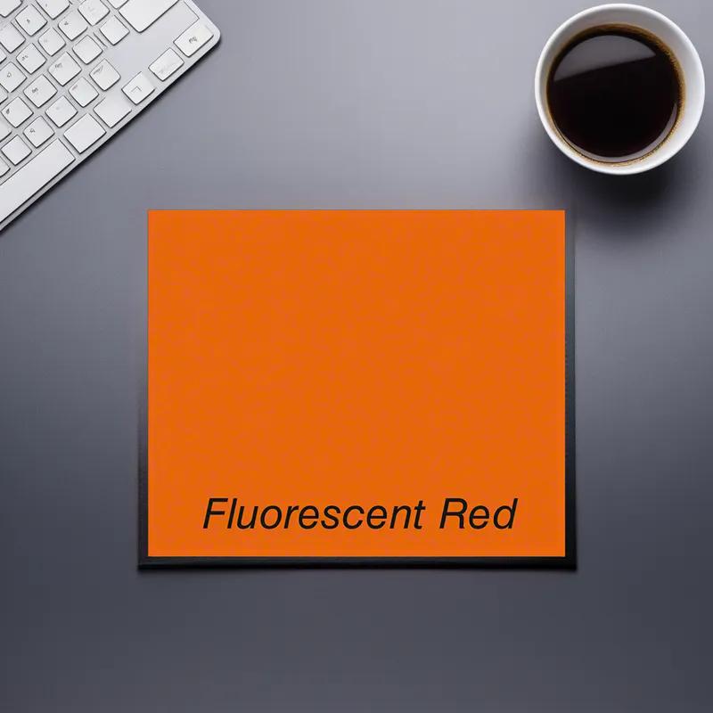 M1115 Label Red Fluorescent 16 Sleeves/Case