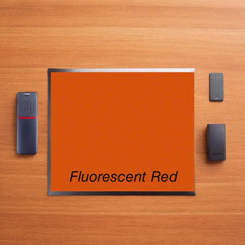 M1115 Label Red Fluorescent 16 Sleeves/Case