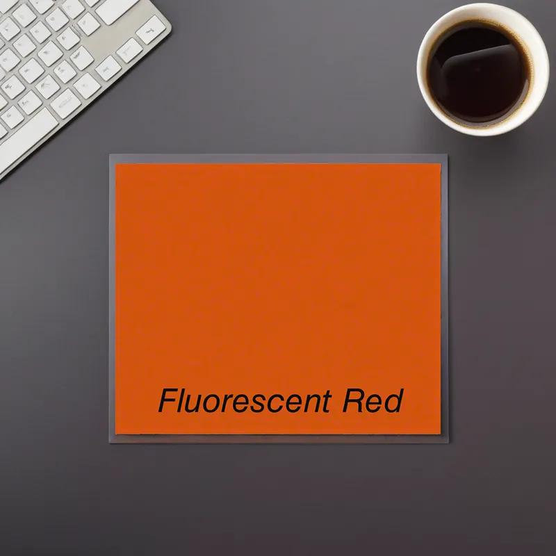 M1115 Label Red Fluorescent 16 Sleeves/Case