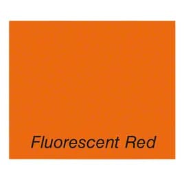 M1151 Label Red Fluorescent 16 Sleeves/Case