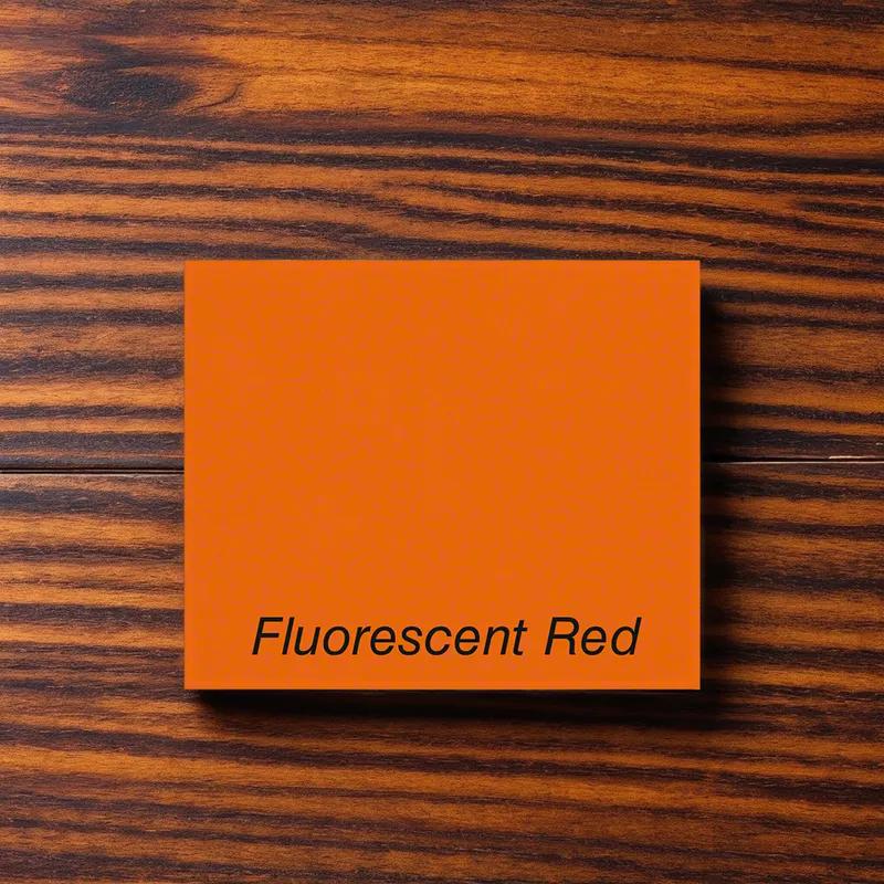 M1151 Label Red Fluorescent 16 Sleeves/Case