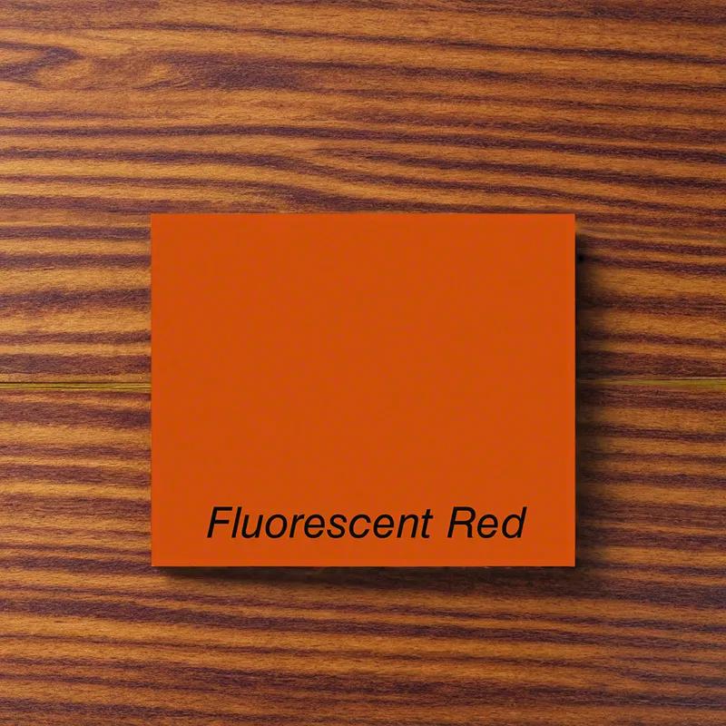 M1151 Label Red Fluorescent 16 Sleeves/Case