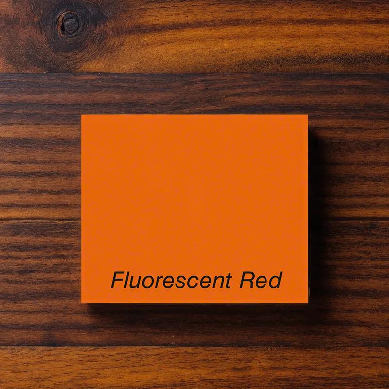 M1151 Label Red Fluorescent 16 Sleeves/Case