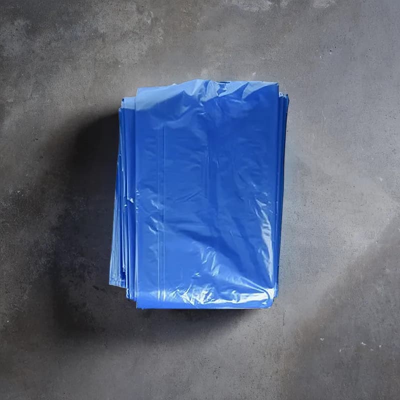 Soiled Linen Bag 30X43 IN Blue Plastic 1.25MIL 10 Count/Pack 20 Packs/Case 200 Count/Case