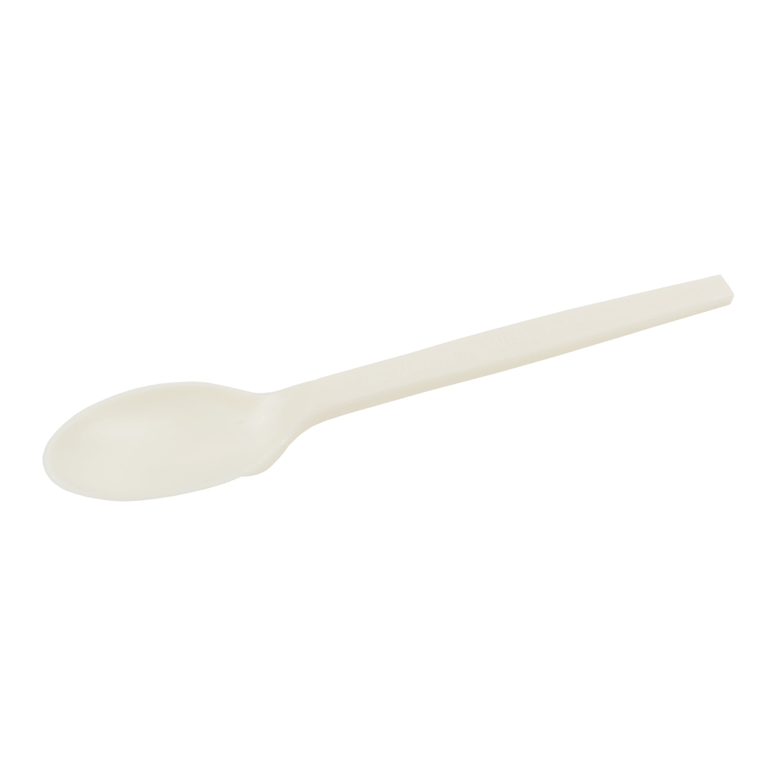 PrimeWare® Spoon 7 IN PSM Natural 50 Count/Pack 20 Packs/Case 1000 Count/Case