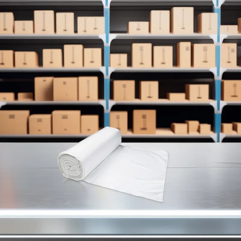 Victoria Bay Can Liner 33X44 IN 30-35 GAL Clear LLDPE 1.2MIL 10 Count/Roll 10 Rolls/Case 100 Count/Case