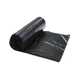 Victoria Bay Can Liner 46X50 IN 50-60 GAL Black LLDPE 1.2MIL Roll 10 Count/Roll 10 Rolls/Case 100 Count/Case