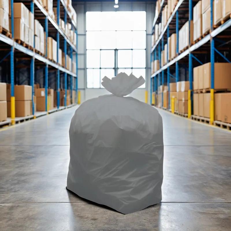 SKILCRAFT® Can Liner 30X36 IN Gray Coreless Medium Duty 250/Case