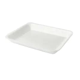 4P Meat Tray 6.75X9.25X1.31 IN Polystyrene Foam Rectangle 500/Case