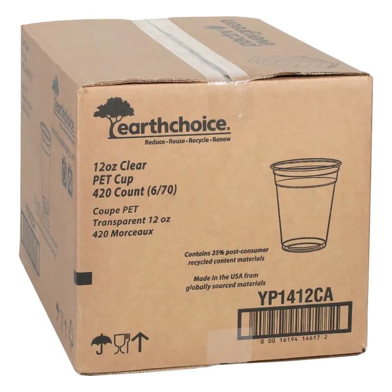 EarthChoice® Cup 12 OZ RPET Clear 420/Case